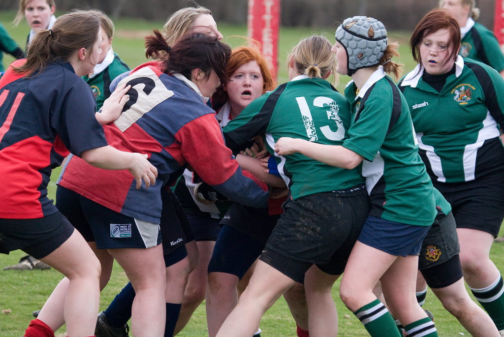 rugby forwards women
